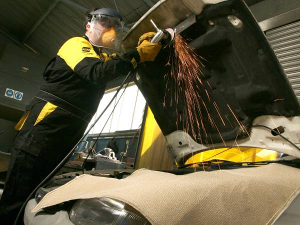 fiberglass fire blanket welding